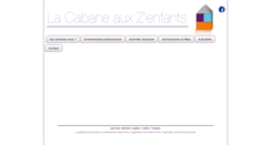 Desktop Screenshot of lacabaneauxzenfants.fr